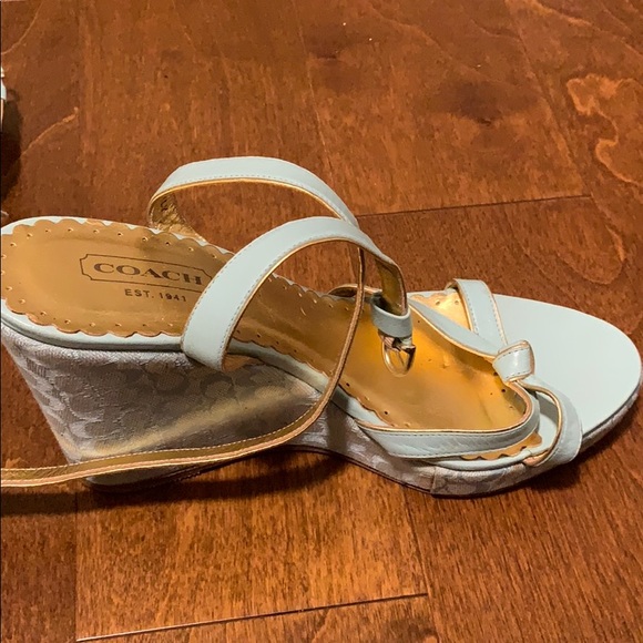 Coach wedge sandal heel - Picture 2 of 5